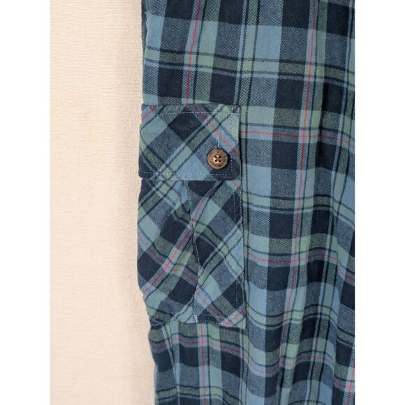 Duluth Trading Flannel Plaid Cargo Pajama Pants Size Men's Mx32 - Picture 6 of 13